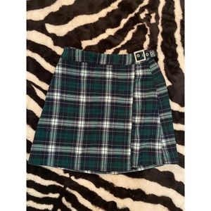 Brandy Melville plaid wrap dress new with tags